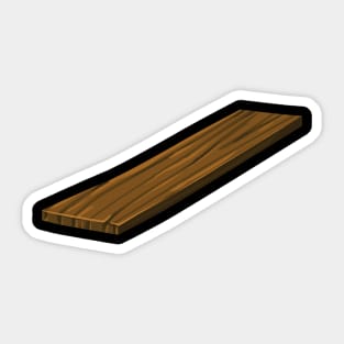 Wood Plank Sticker